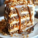 Caramel Toffee Crunch Cake