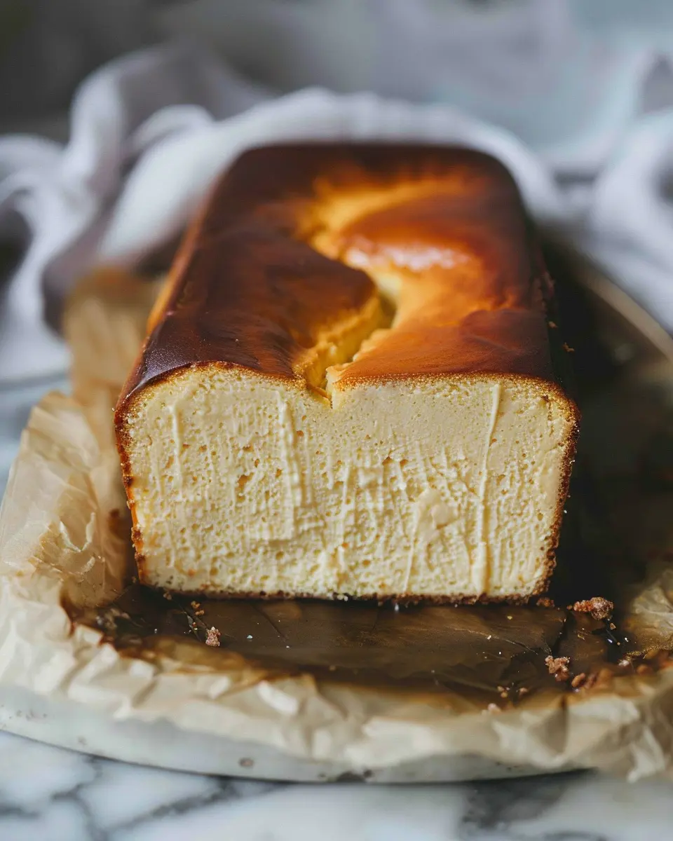 Indulgent Burnt Basque Cheesecake in a Loaf Pan You’ll Love