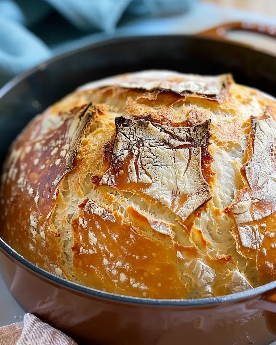 Easy Dutch Oven No Knead Bread for Perfect Homemade Delight