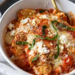 Super Yummy Cottage Cheese Chicken Parm Bowl