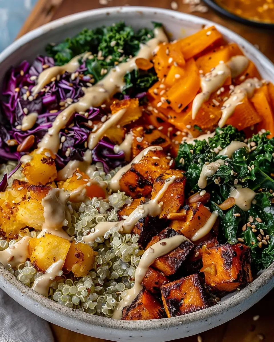 Fall in Love with Autumn Glow Quinoa Bowls for a Healthy Delight