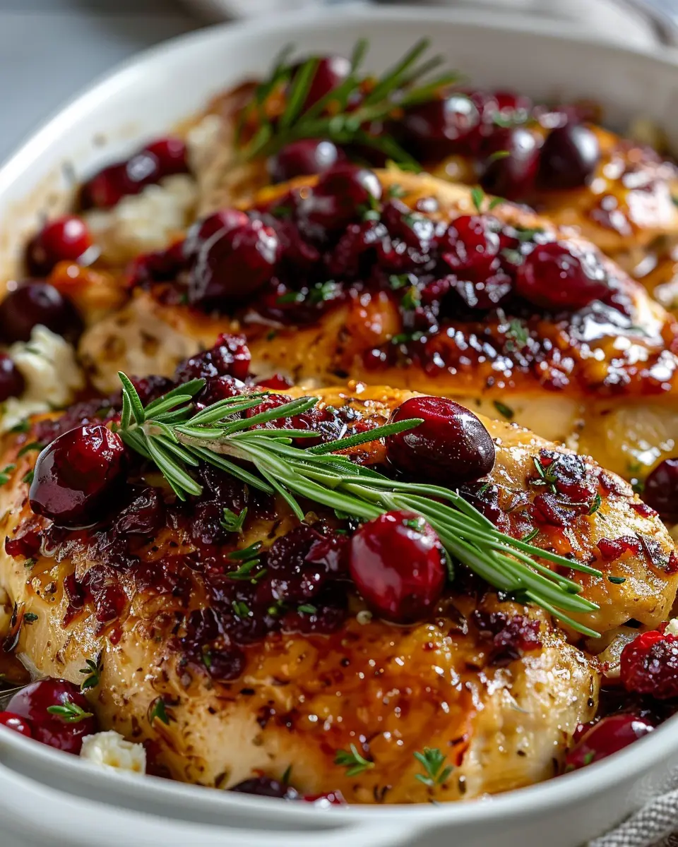Honey Cranberry Chicken Bake: Easy, Flavor-Packed Dinner in 40 Minutes