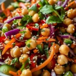 Crunchy Thai Chickpea Salad Recipe That You’ll Love!