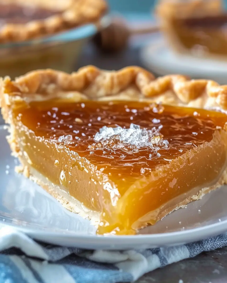 Salted Honey Pie: Indulgent 5-Star Twist on a Southern Classic