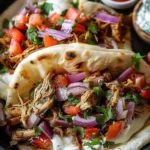 Slow Cooker Chicken Shawarma