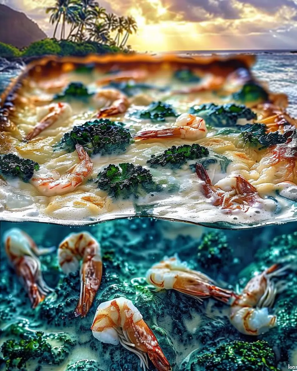 Ocean Bliss: Indulge in Rich Savory Flavors of Turkey Bacon and Chicken Ham