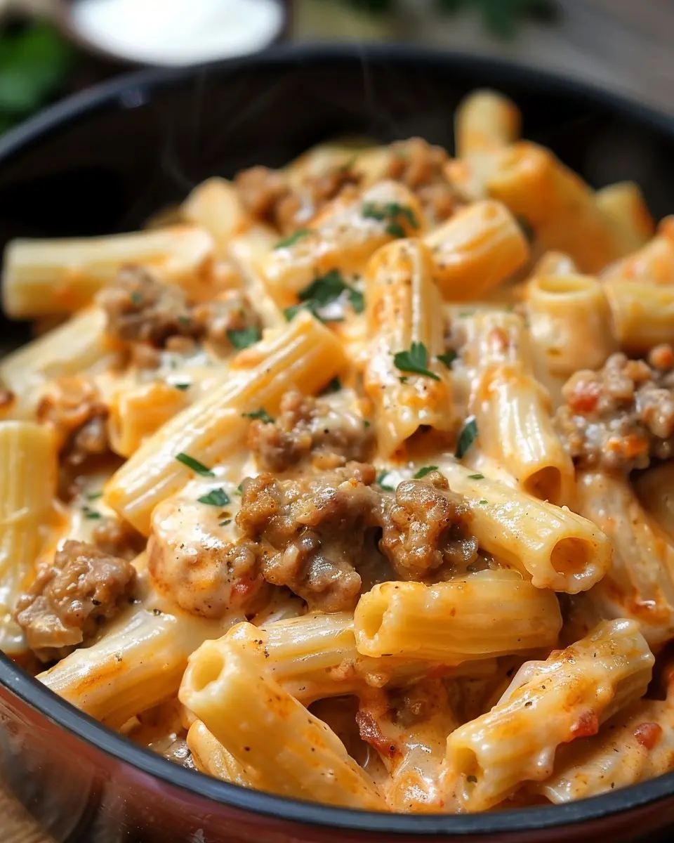 Creamy Sausage Rigatoni: A Comforting Dish for All Occasions