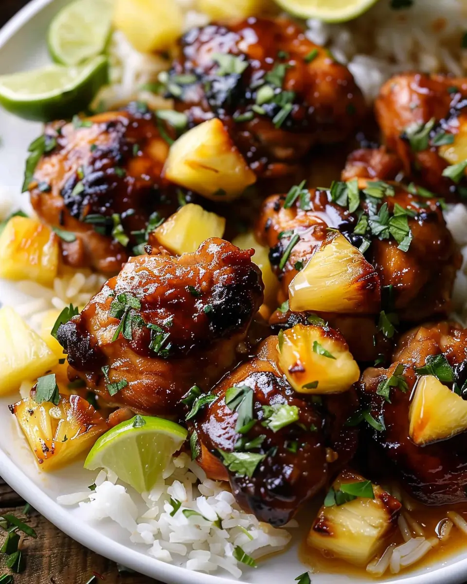 Pineapple Chicken and Rice: Effortlessly Easy and Delicious Dinner