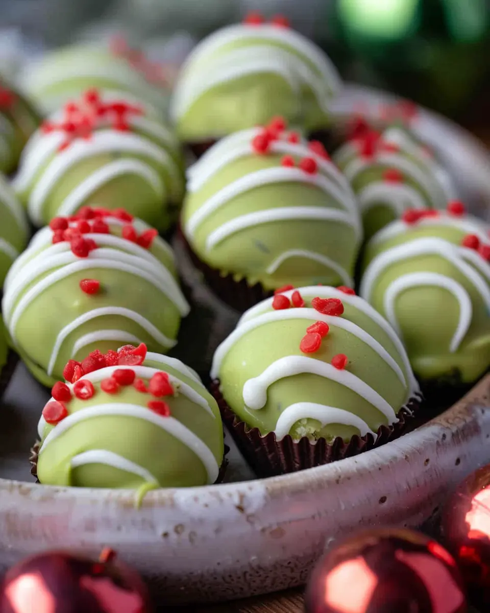 The Best No-Bake Grinch Oreo Truffles Recipe for Holiday Cheer