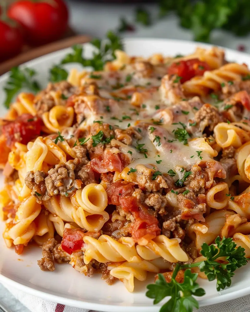 Rotel Pasta Fiesta: Easy Turkey Bacon and Chicken Ham Delight