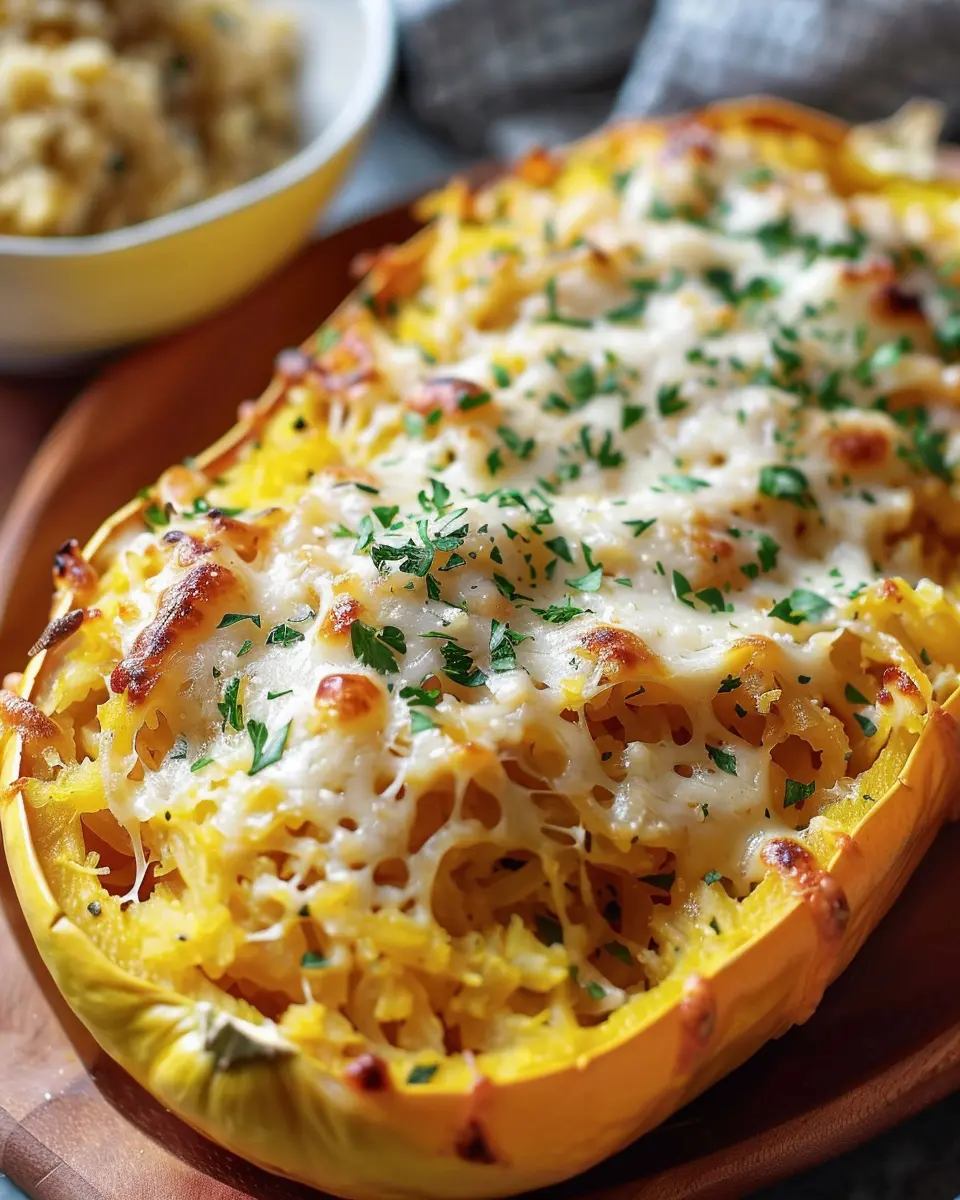 Million Dollar Spaghetti Squash Pasta: A Healthy Indulgence with Turkey Bacon