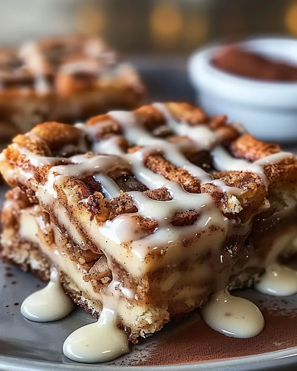 Cinnamon Roll Bliss Bars: Indulgent Treats for Every Sweet Tooth