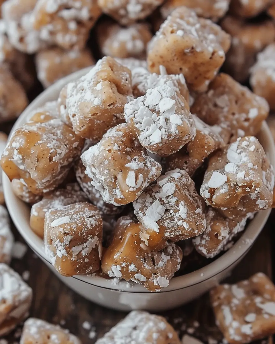 Caramel Apple Puppy Chow – Irresistibly Sweet &amp; Crunchy Delight