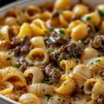Irresistible Creamy Beef and Shells Recipe – Comfort Food Bliss