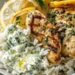 Dump-and-Bake Chicken Tzatziki Rice: A Comfort Dish That Transports You to Greece