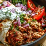 Slow Cooker Chicken Shawarma