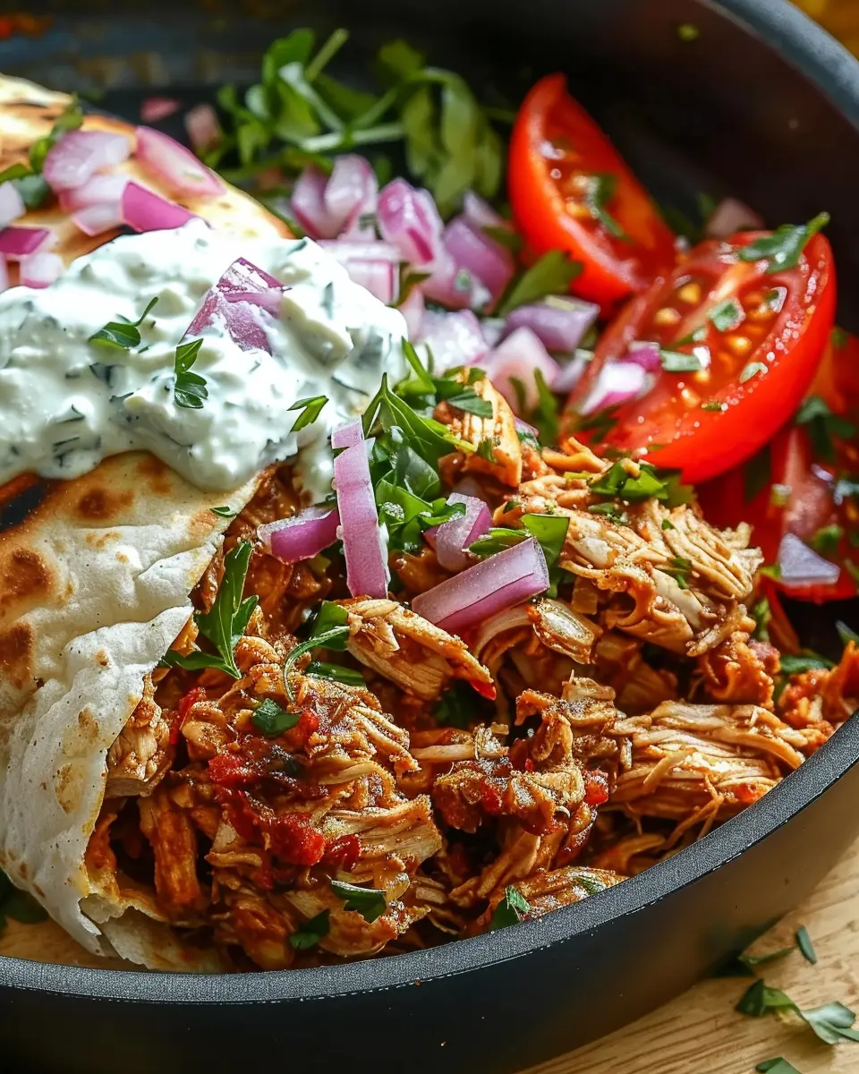 Slow Cooker Chicken Shawarma: Easy, Juicy, and Homemade Delight