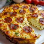 Pizza Style Cottage Cheese Bake