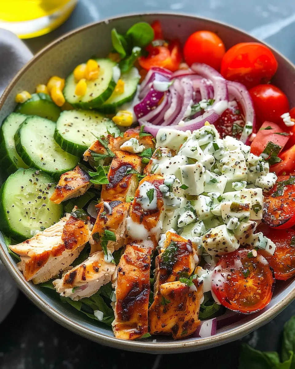 Greek Chicken Bowls: Easy and Flavorful Meal for Any Night