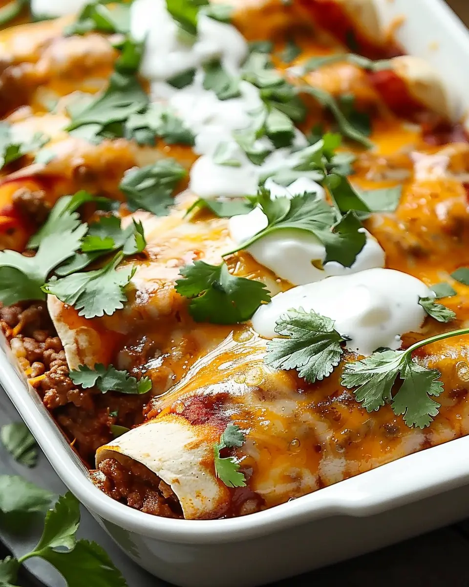 Easy Ground Beef Enchiladas: A Delicious Twist on a Classic Meal