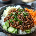 Delicious Korean Ground Beef Bowl (Quick & Easy)