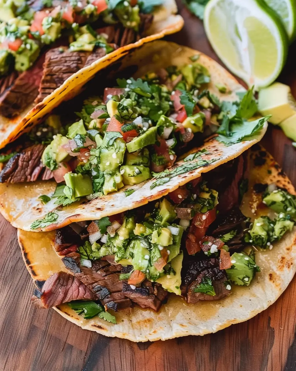 Grilled Steak Tacos with Avocado Salsa: Easy and Delicious Bliss
