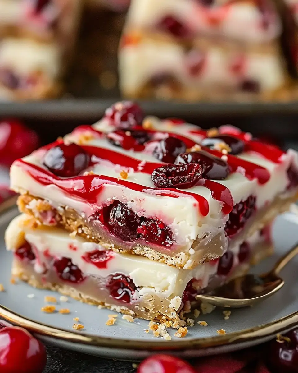 Christmas Cherry Bars: Easy Festive Treat for Joyful Gatherings