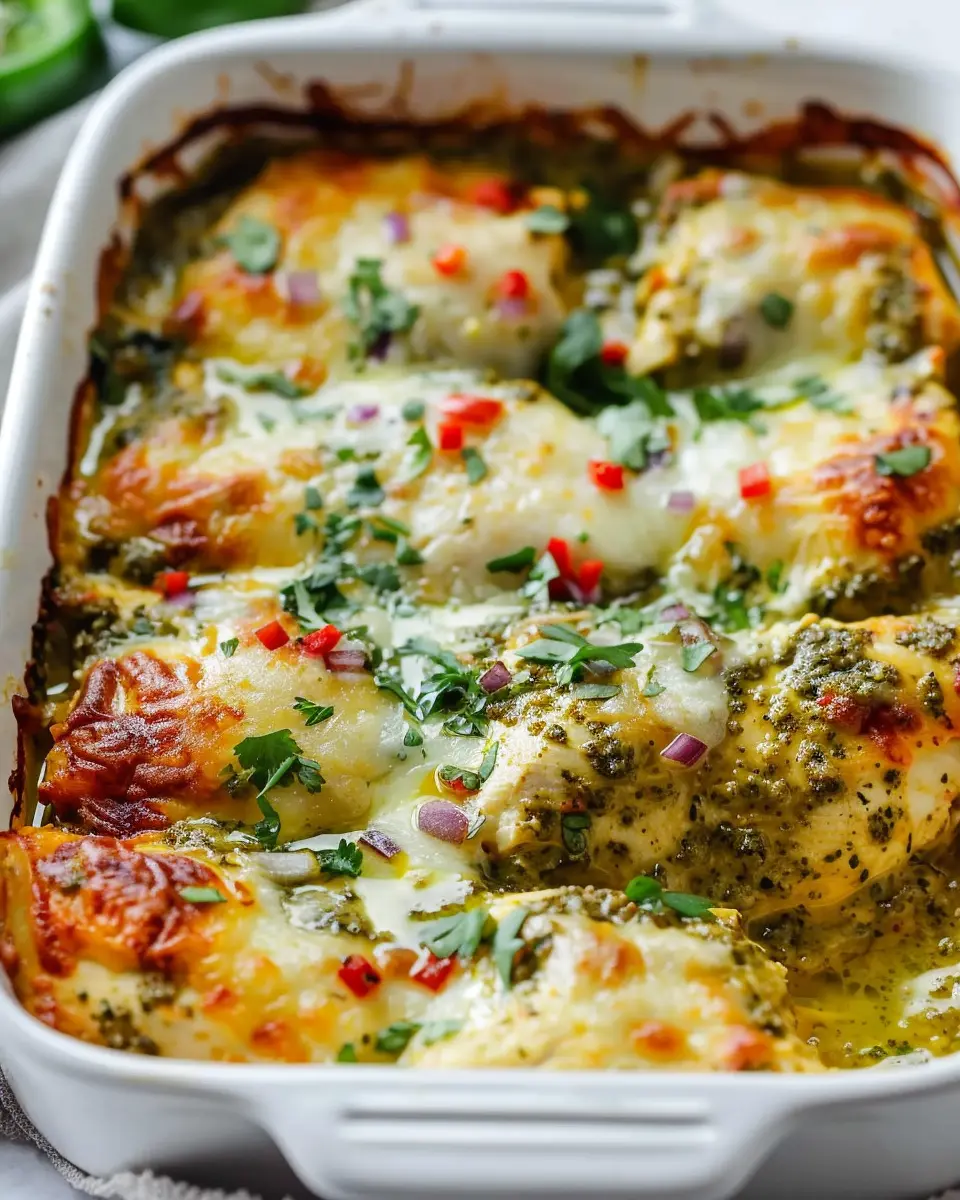 Delicious Salsa Verde Chicken Casserole: Easy Comfort Food Delight