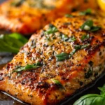 Delicious Parmesan-basil Air Fryer Salmon In Under 15 Minutes!
