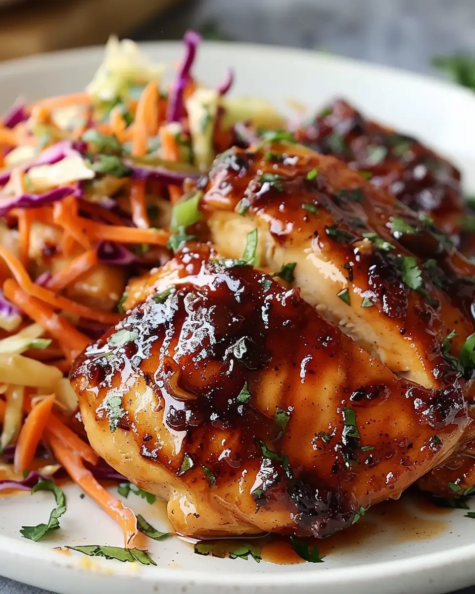 Why Sticky Apple Cider Chicken Shines with Crisp Autumn Slaw