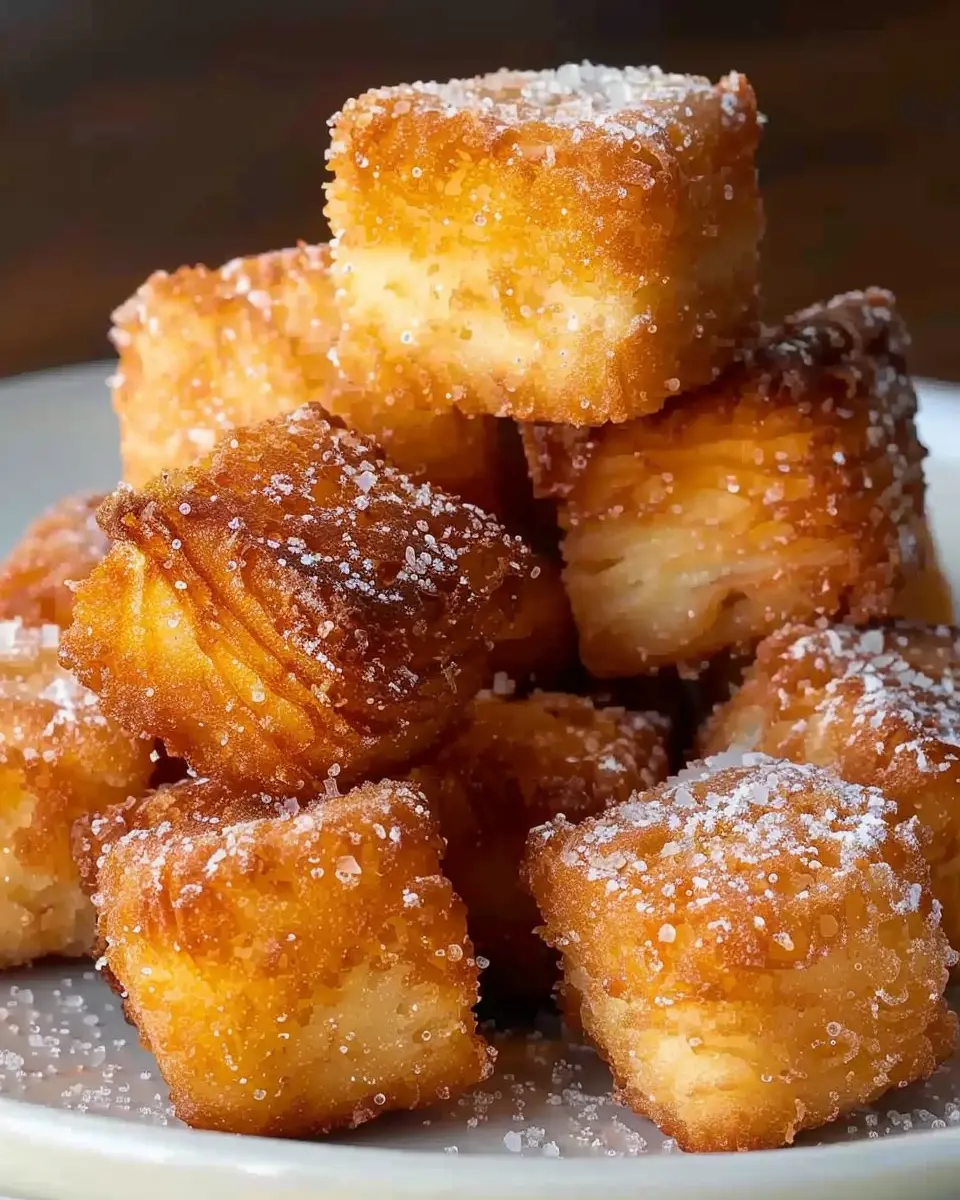 Crispy Angel Cake Churro Bites: Indulgent Treat for Sweet Cravings