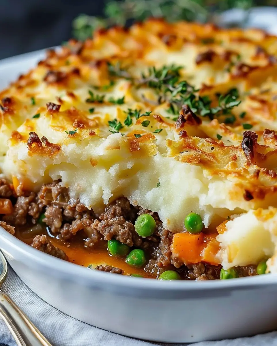 Easy Shepherd’s Pie Casserole Recipe with Turkey Bacon Delight