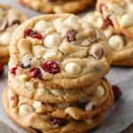 White Chocolate Cranberry Cookies