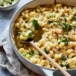 One Pot Healthy Broccoli Mac and Cheese