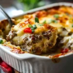 Low Carb Philly Cheesesteak Casserole