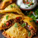 Spicy Crispy Mexican Taco Pockets