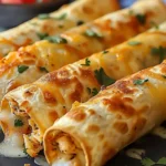 Crispy Chicken Taquitos