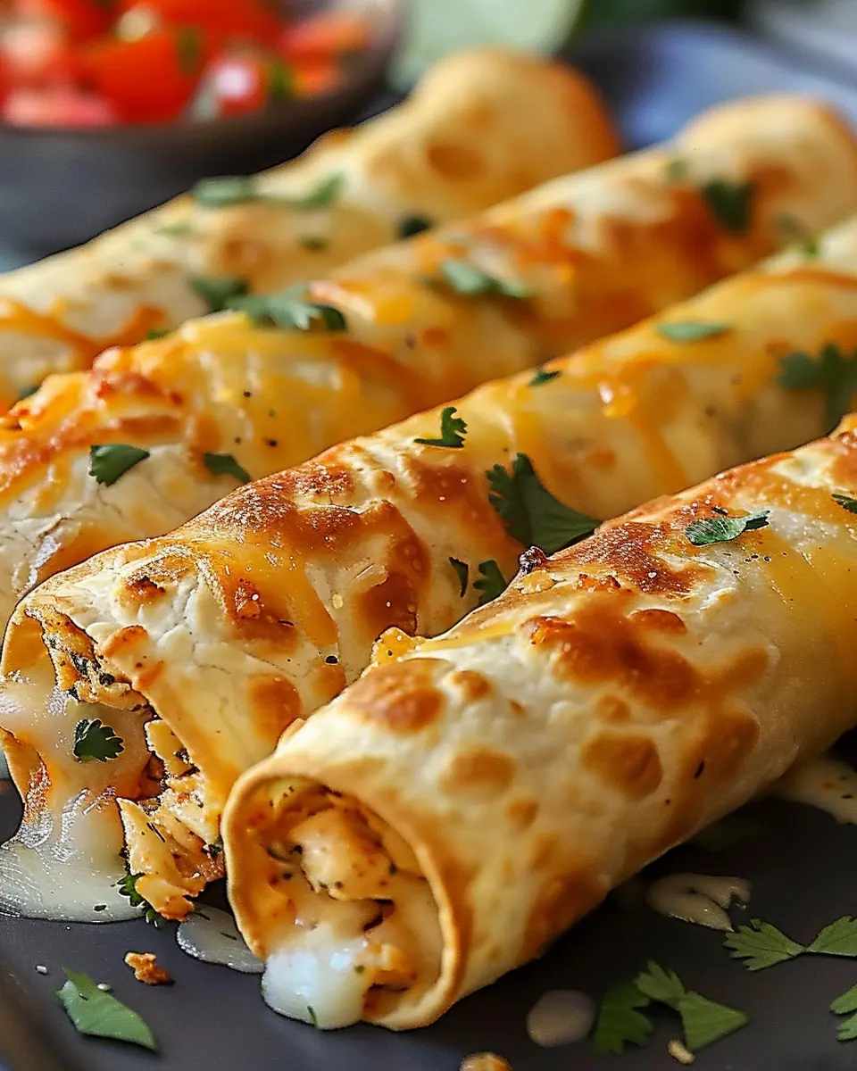 Crispy Chicken Taquitos: The Easy, Indulgent Snack You Need