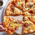 Flaky Puff Crust Pizza