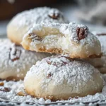 Buttery Pecan Snowball Cookies