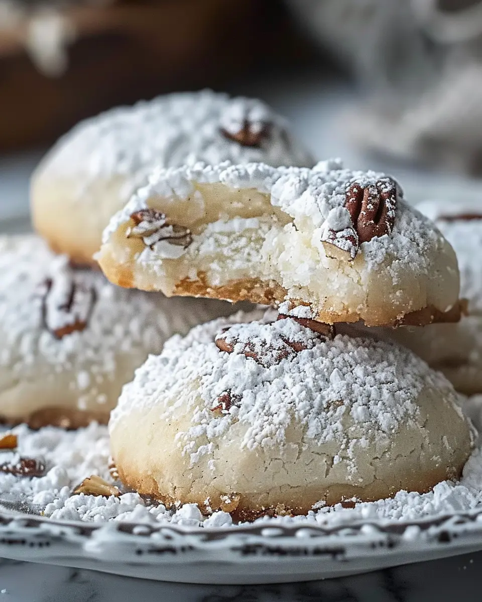 Buttery Pecan Snowball Cookies: The Best Indulgent Treat