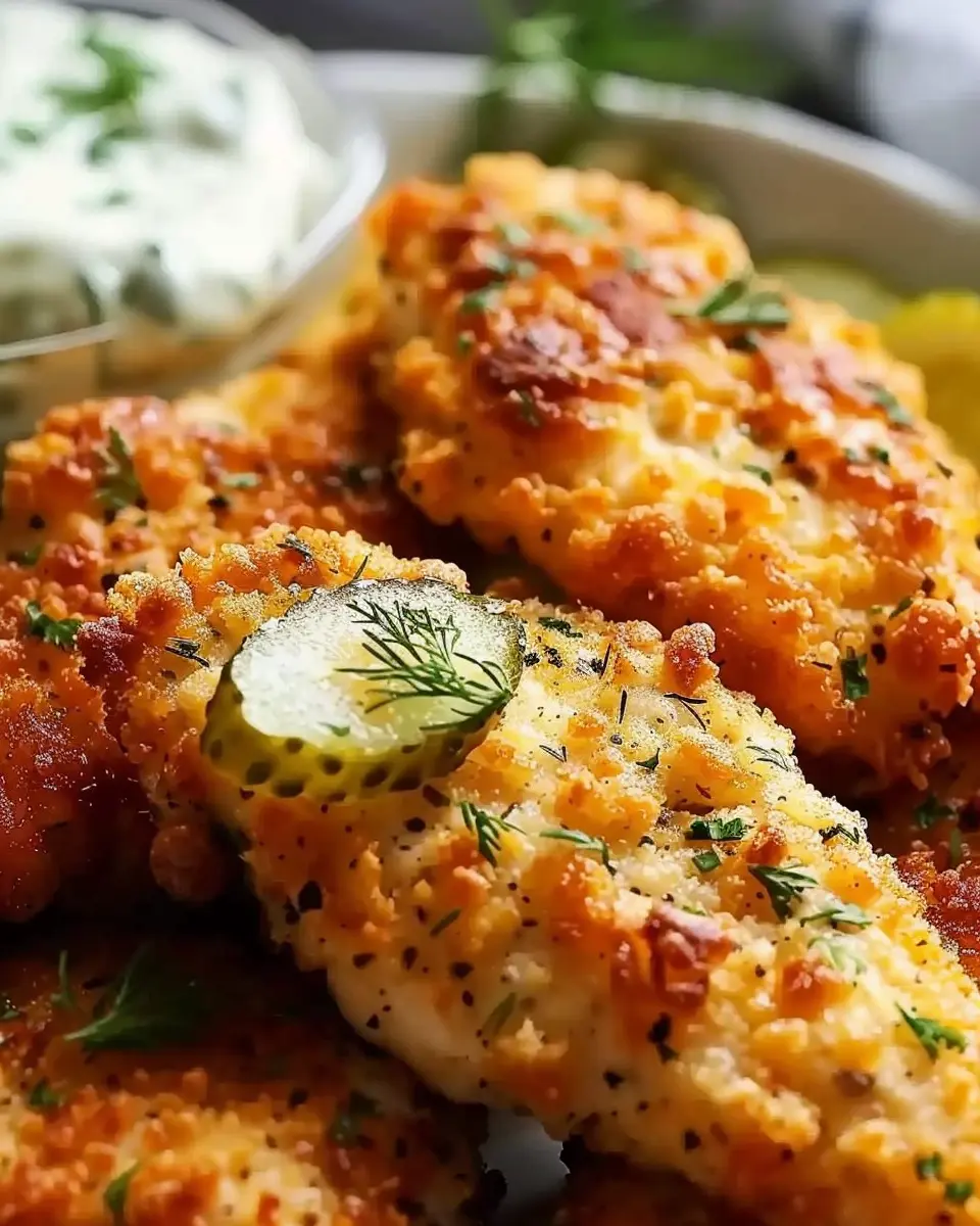 Crispy Dill Pickle Parmesan Chicken: The Best Ultimate Recipe