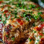 Irresistible Garlic Parmesan Chicken Meatloaf Recipe